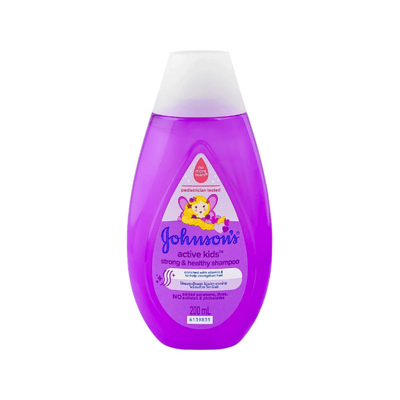 JOHNSONS ACTIVE KIDS STRONG & HEALTHY SHAMPOO 200ML