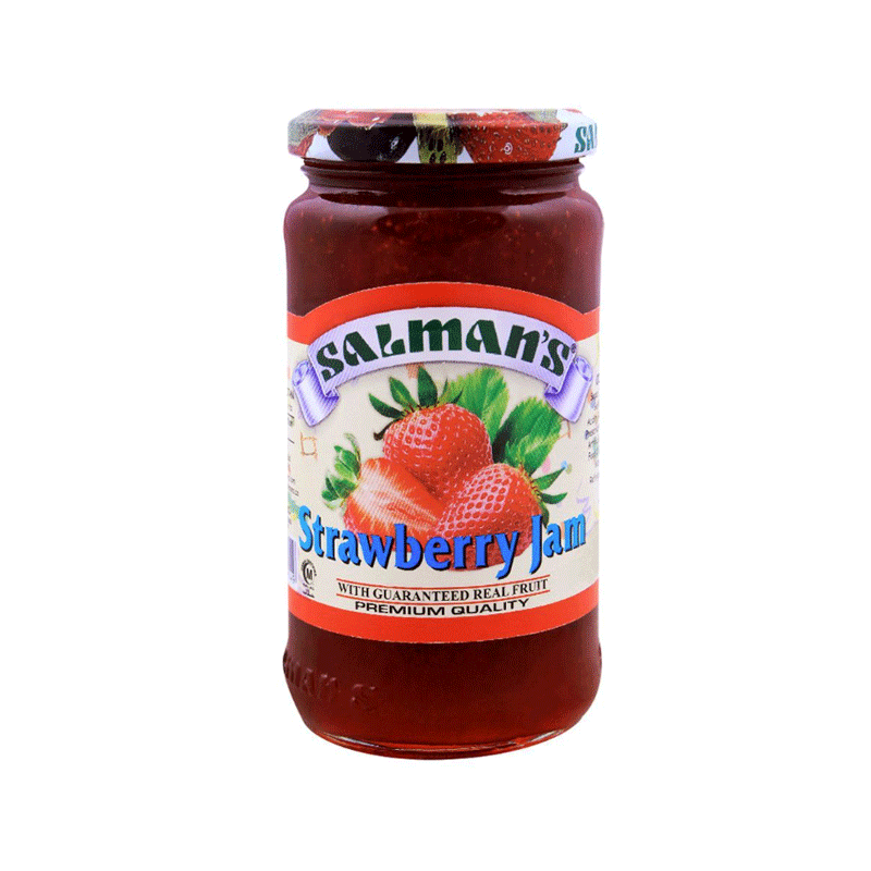 SALMANS STRAWBERRY JAM 450GM
