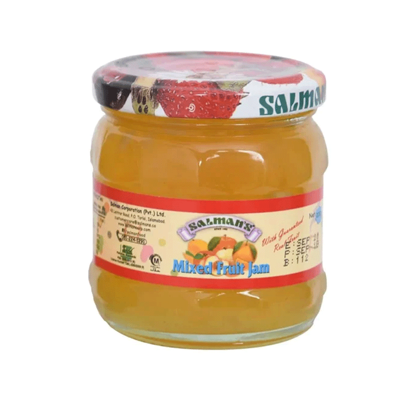 SALMANS JAM MIX FRUIT 200GM