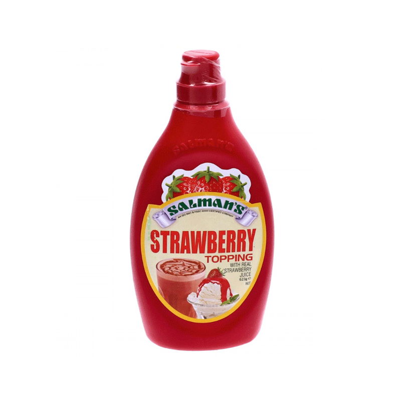 SALMANS STRAWBERRY TOPPING 623GM