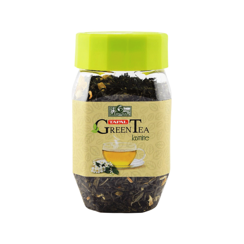 TAPAL GREEN TEA JASMINE JAR 100GM