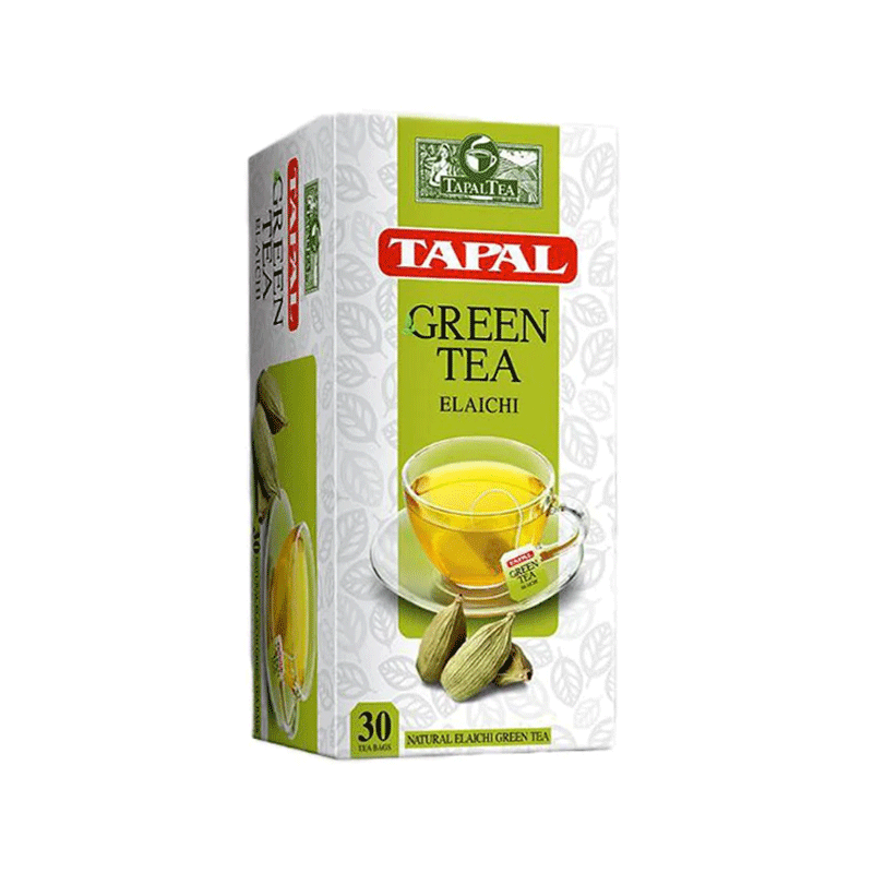 TAPAL GREEN TEA BAGS ELAICHI 30S