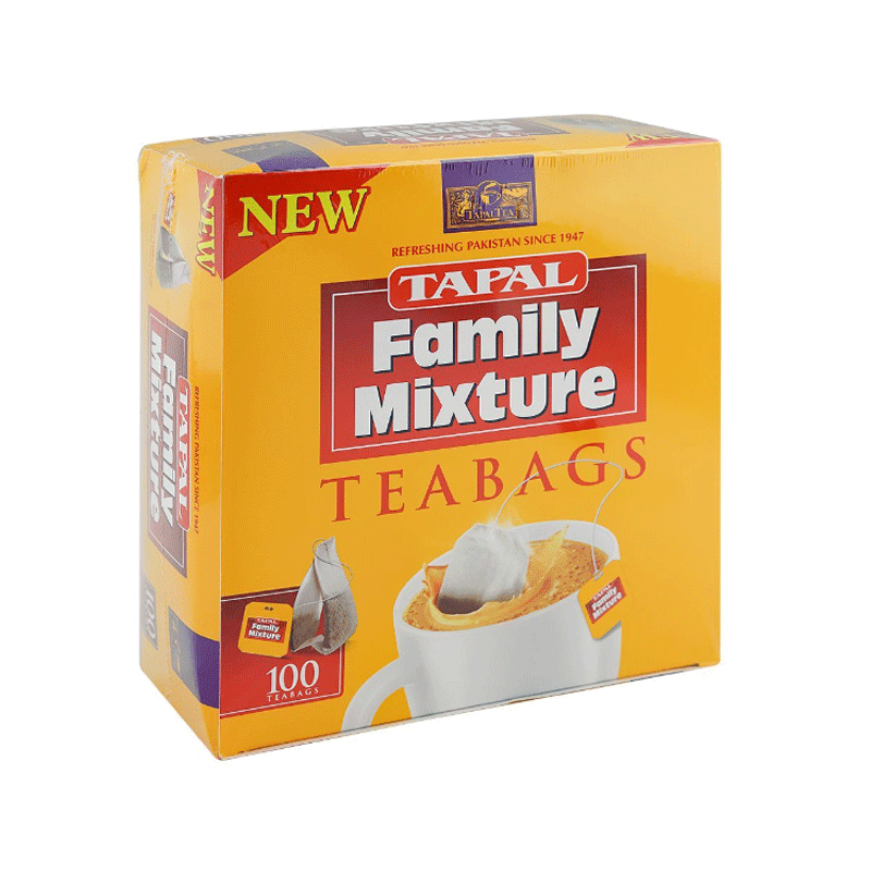 TAPAL TEA BAGS FAMILY MIXTURE 100'S