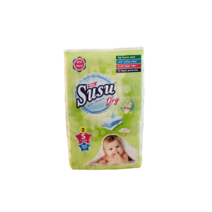SUSU DRY DIAPERS SMALL 50PCS