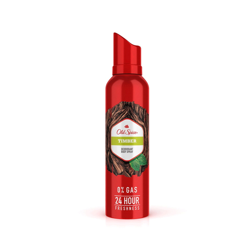 OLD SPICE BODY SPRAY TIMBER 150ML