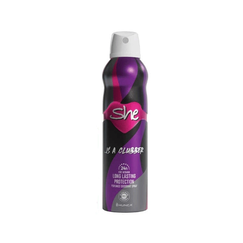SHE IS CLUBBER BODY SPRAY 150ML