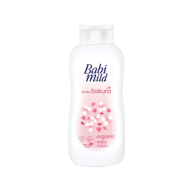 BABY MILD BABY LOTION WHITE SAKURA 180ML