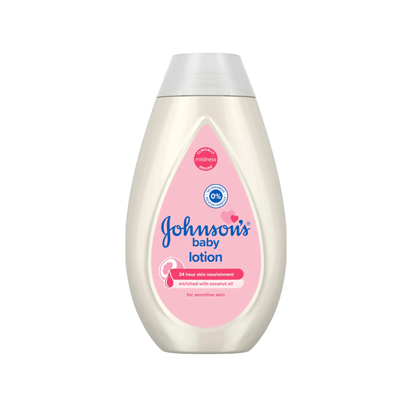 JOHNSONS BABY LOTION FOR SENSITIVE SKIN 300ML IMP
