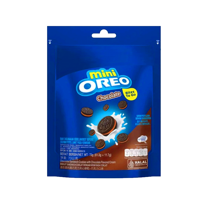 OREO MINI CUP CHOCOLATE CREAM 61.3GM POUCH