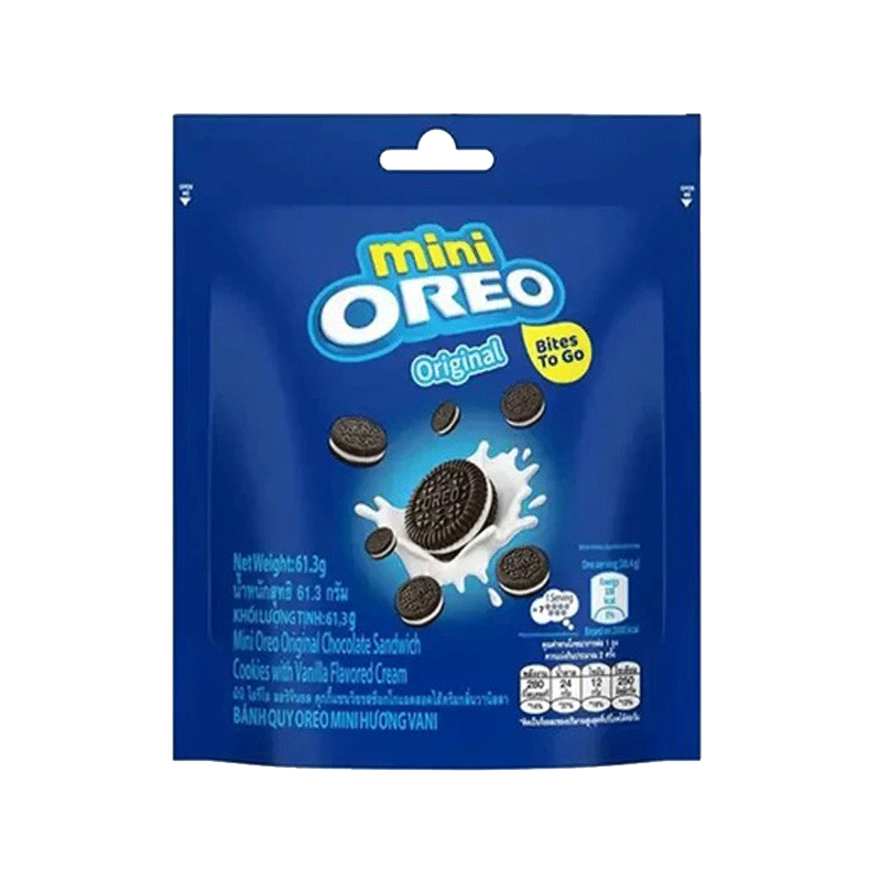 OREO MINI ORIGINAL CREAM 61.3GM POUCH