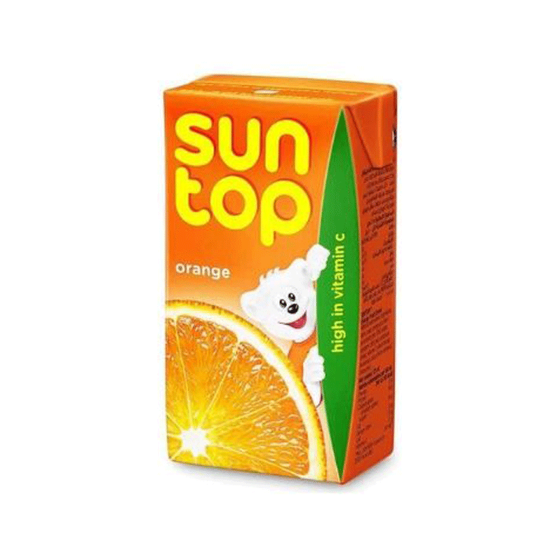 SUN TOP ORANGE DRINK 125ML