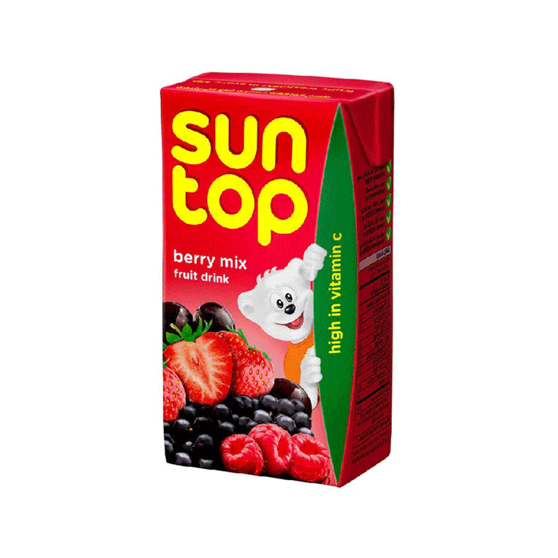 SUN TOP BERRY MIX DRINK 125ML