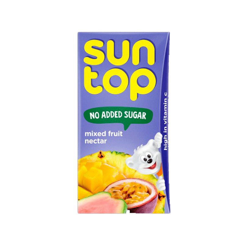 SUN TOP MIX FRUIT NECTAR DRINK 125ML