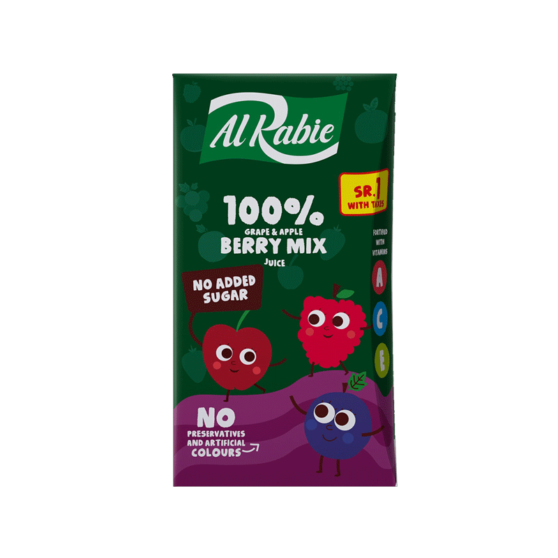 AL RABIE BERRY MIX JUICE 125ML