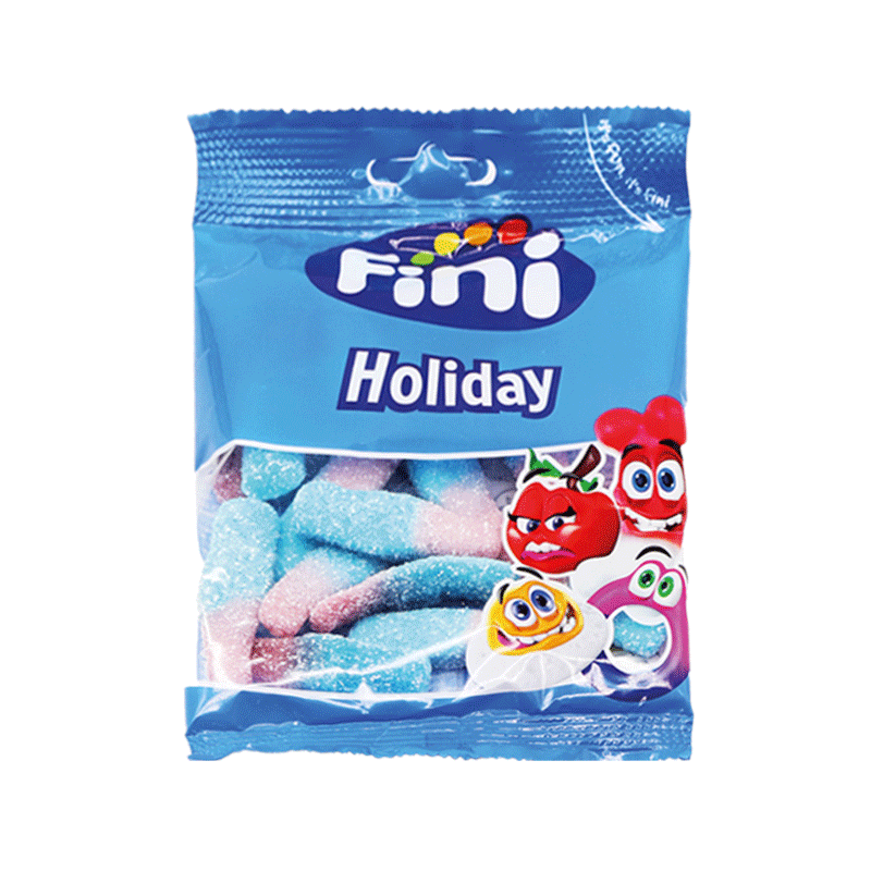 FINI JELLY HOLIDAY PINK BLUE BOTTLE 75GM
