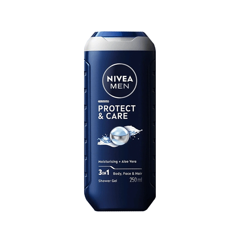 NIVEA SHOWER GEL MEN PROTECT & CARE 250ML