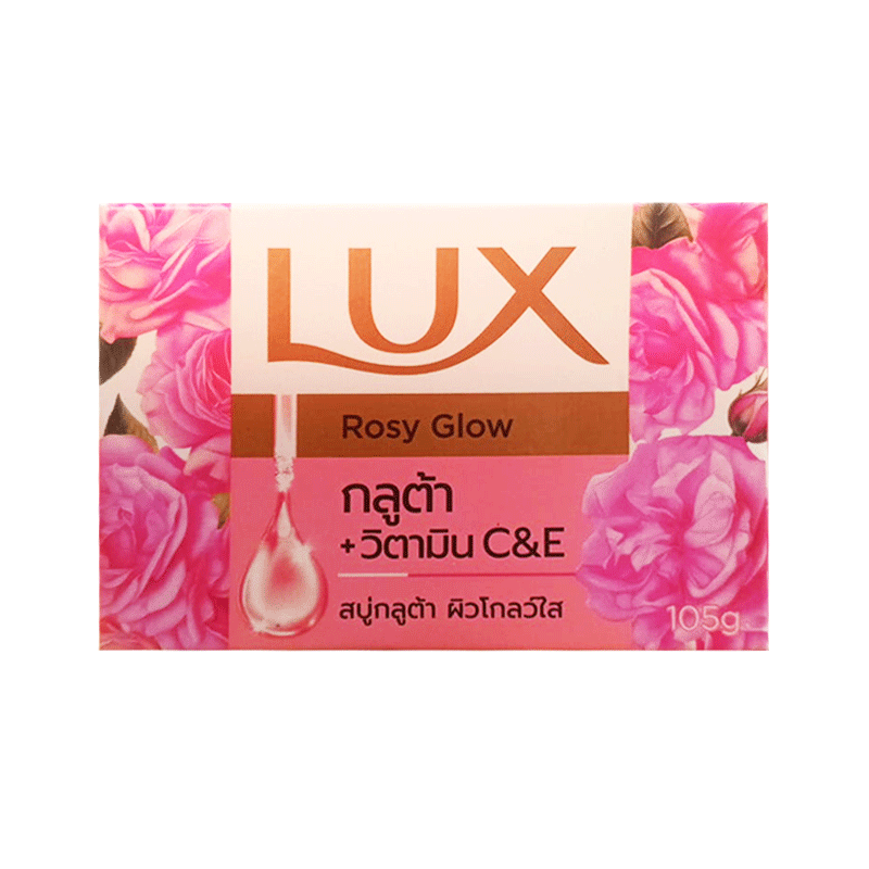 LUX SOAP ROSY GLOW 105GM INDONESIA