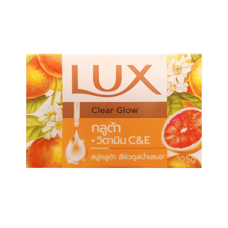 LUX SOAP CLEAR GLOW 105GM INDONESIA
