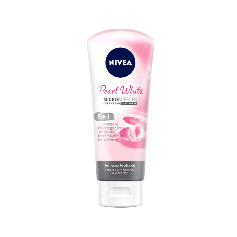 NIVEA MICRO BUBBLES DEEP CLEAN CLAY FOAM 5IN1 100GM