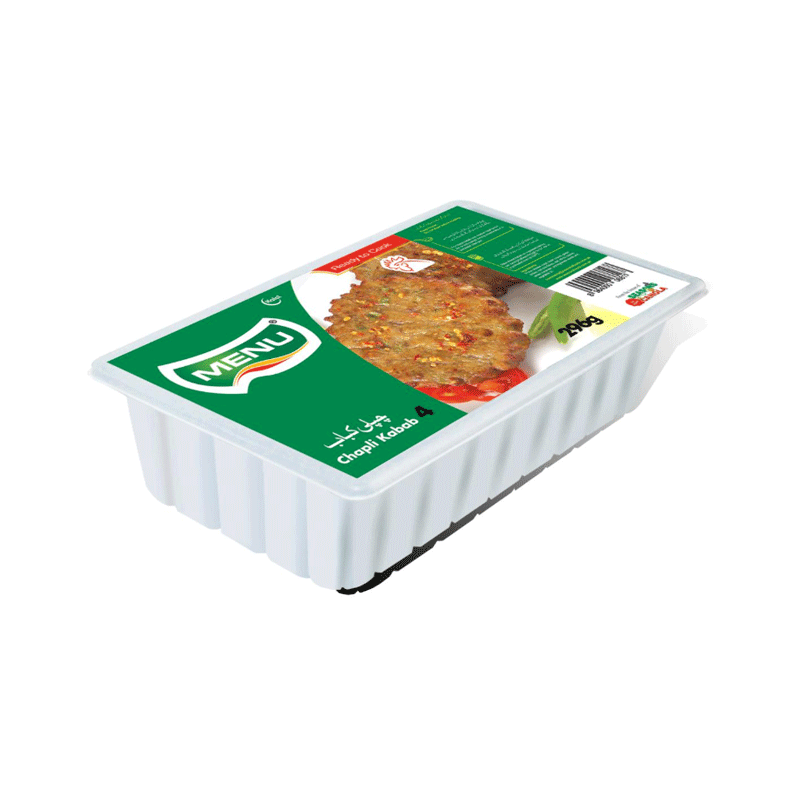 MENU CHAPLI KABAB 4PCS 296GM