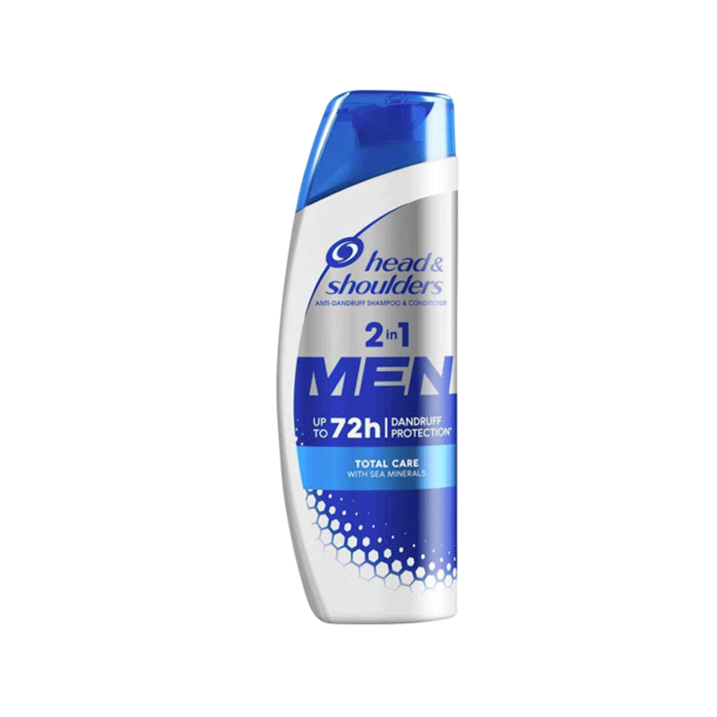 HEAD & SHOULDERS MEN 2IN1 TOTAL CARE SHAMPOO 225ML GERMANY