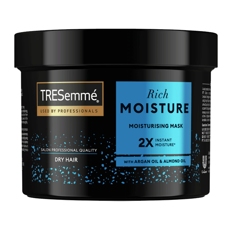 TRESEMME RICH MOISTURE MASK WITH ARGAN & ALMOND OIL 440ML