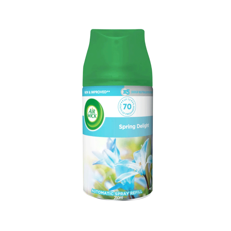 AIR WICK AIR FRESHNER REFILL SPRING DELIGHT 250ML