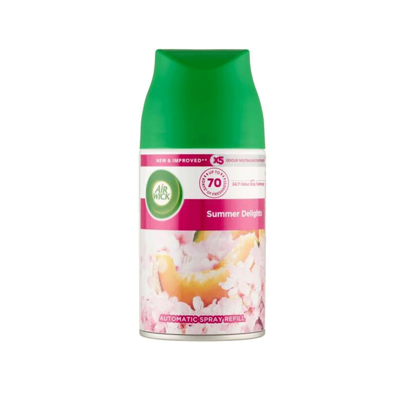 AIR WICK AIR FRESHNER REFILL SUMMER DELIGHTS 250ML