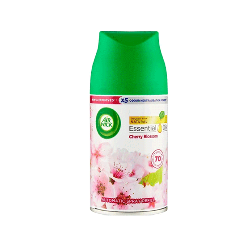 AIR WICK AIR FRESHNER REFILL CHERRY BLOSSOM 250ML