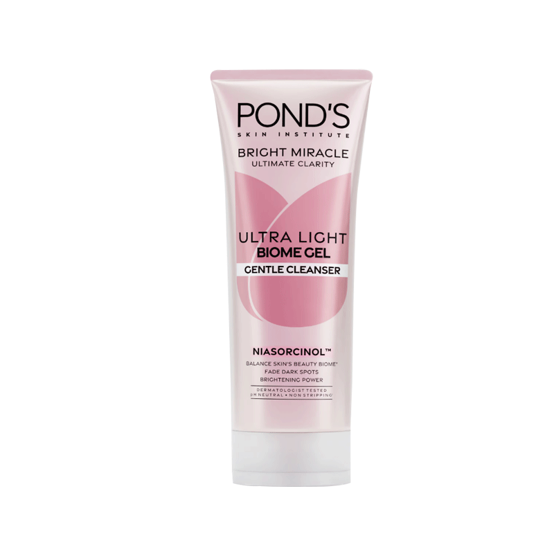 PONDS BRIGHT MIRACLE ULTRA LIGHT BIOME GEL 90GM