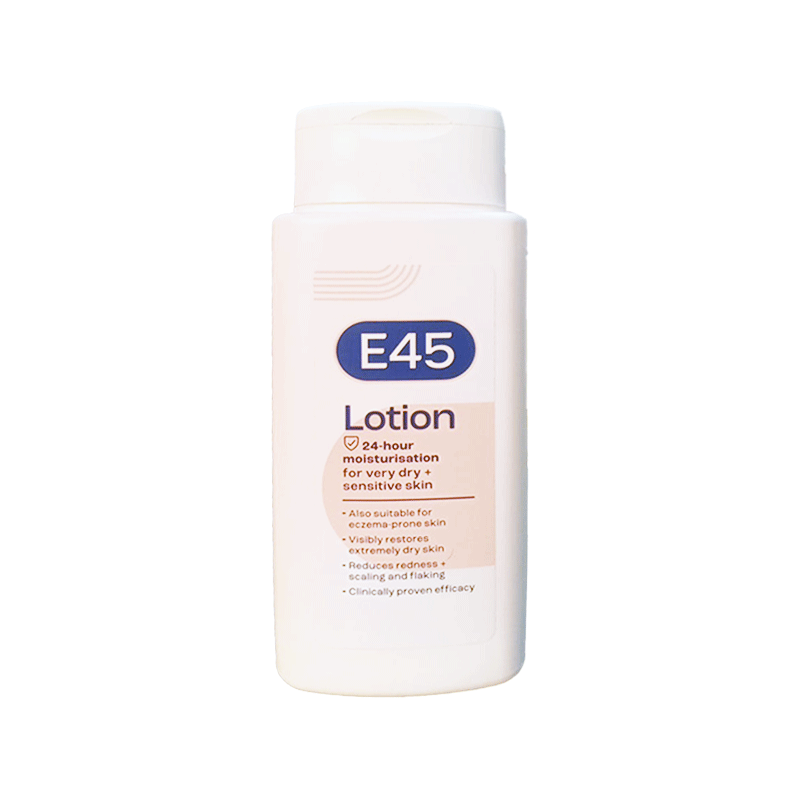 E45 24HOUR MOISTURISATION LOTION FOR VERY SENSITIVE SKIN 200ML