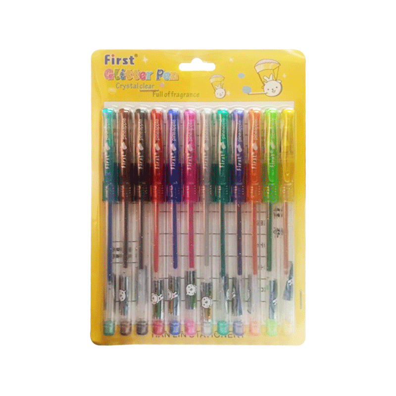 M.G FIRST GLITTER COLOUR 12PCS