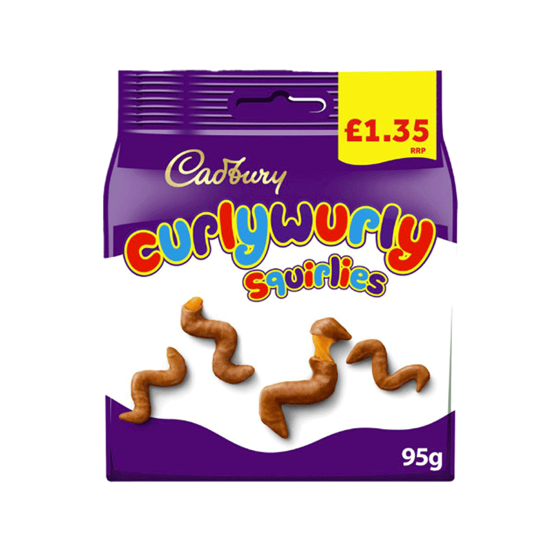 CADBURY CURLY WURLY CHOCOLATE 85GM
