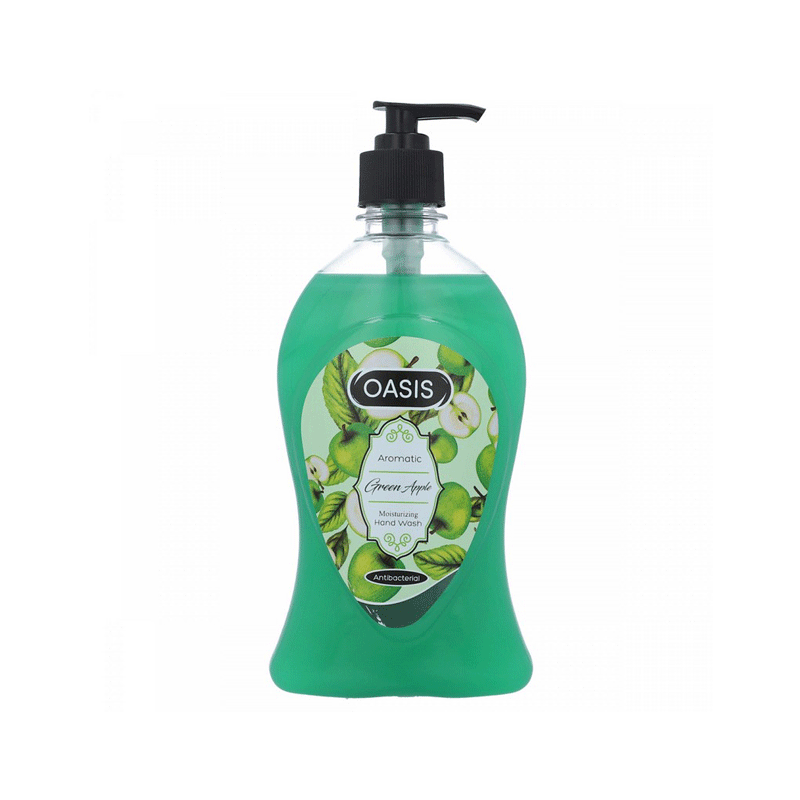 OASIS HAND WASH GREEN APPLE 500ML