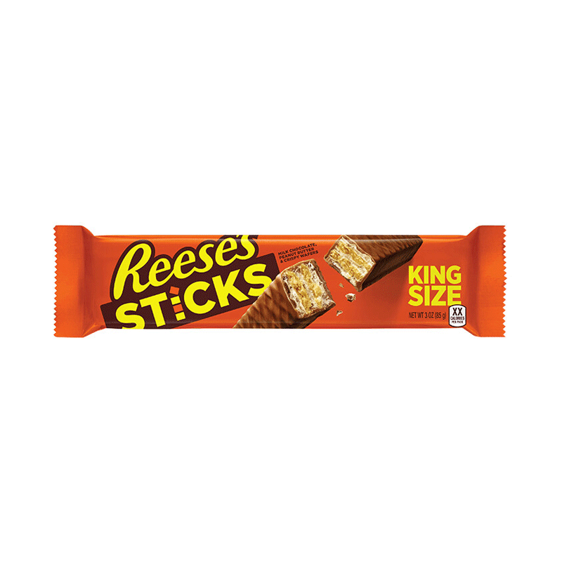REESES STICKS PEANUT BUTTER&CRISPY WAFERS 85GM