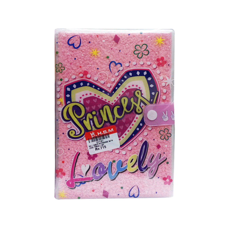 BU.I FANCY NOTEBOOK WITH LOCK TDRA5-001