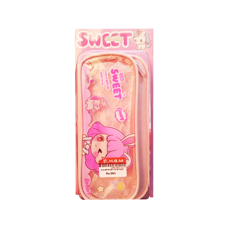 M.G IMPORTANT PENCIL POUCH GIRL 2221P