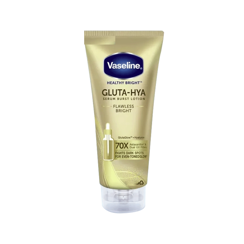 Vaseline Gluta-Hya Flawless Bright Serum Burst Lotion - 70ml