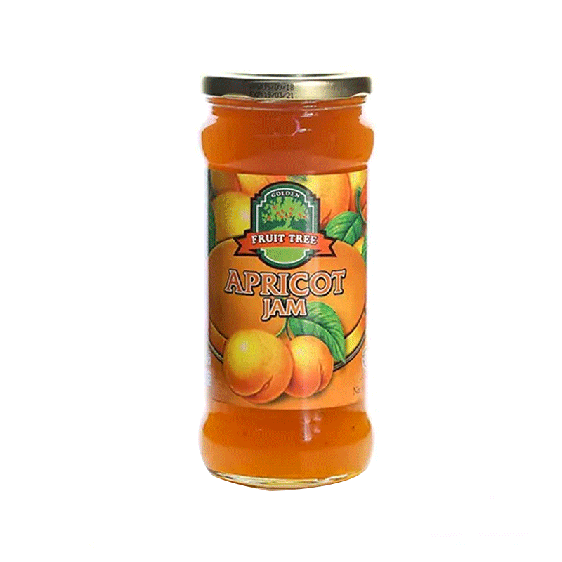 FRUIT TREE JAM APRICOT 440GM