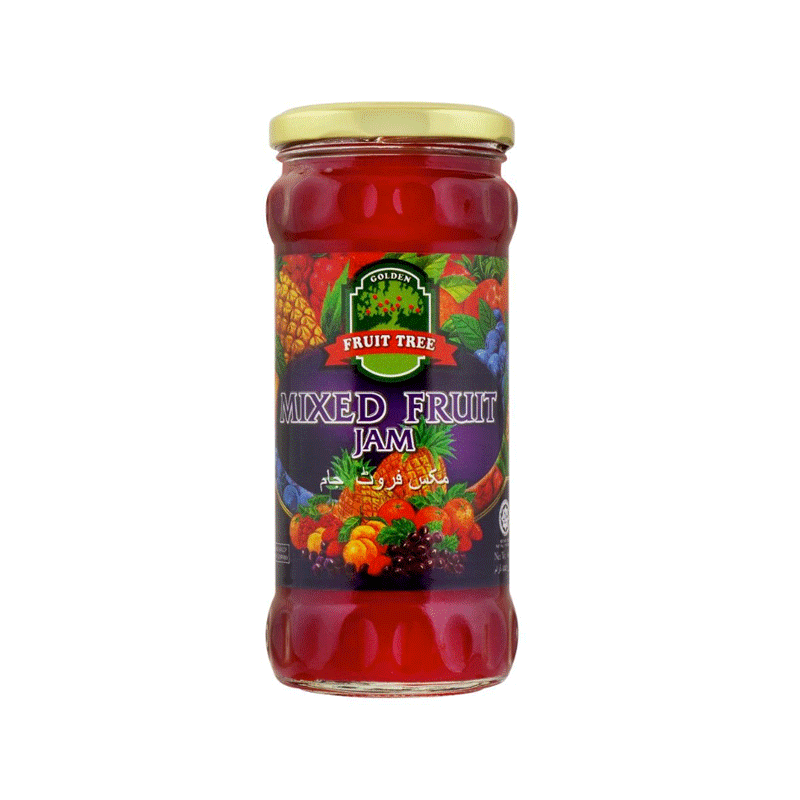 FRUIT TREE JAM MIXED FRUIT 440GM