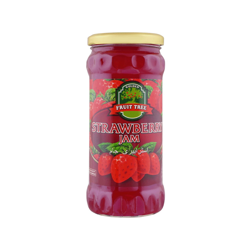 FRUIT TREE JAM STRAWBERRY 440GM