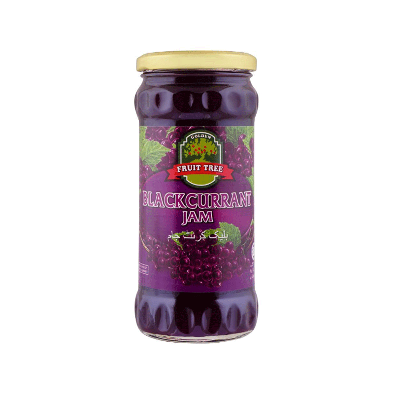 FRUIT TREE JAM BLACKCURRANT 440GM