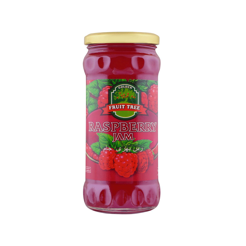 FRUIT TREE JAM RASPBERRY 440GM