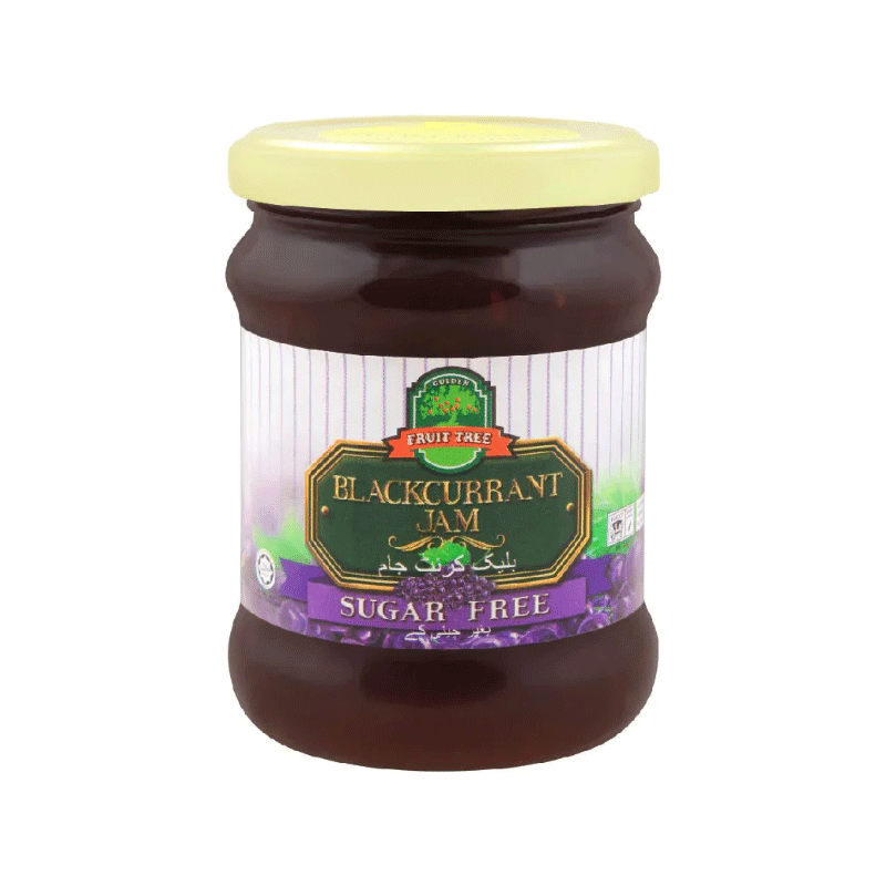 FRUIT TREE JAM BLACK CURRANT S.FREE 270GM