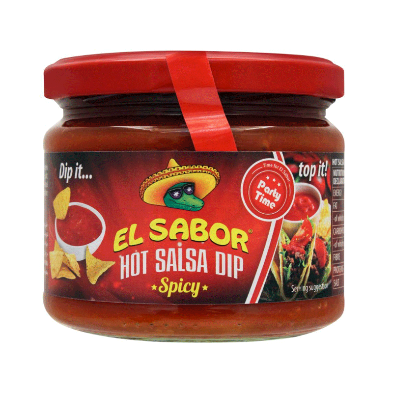 EL SABOR HOT SALSA DIP 300GM