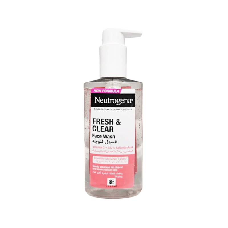 NEUTROGENA FRESH & CLEAR FACE WASH 200ML