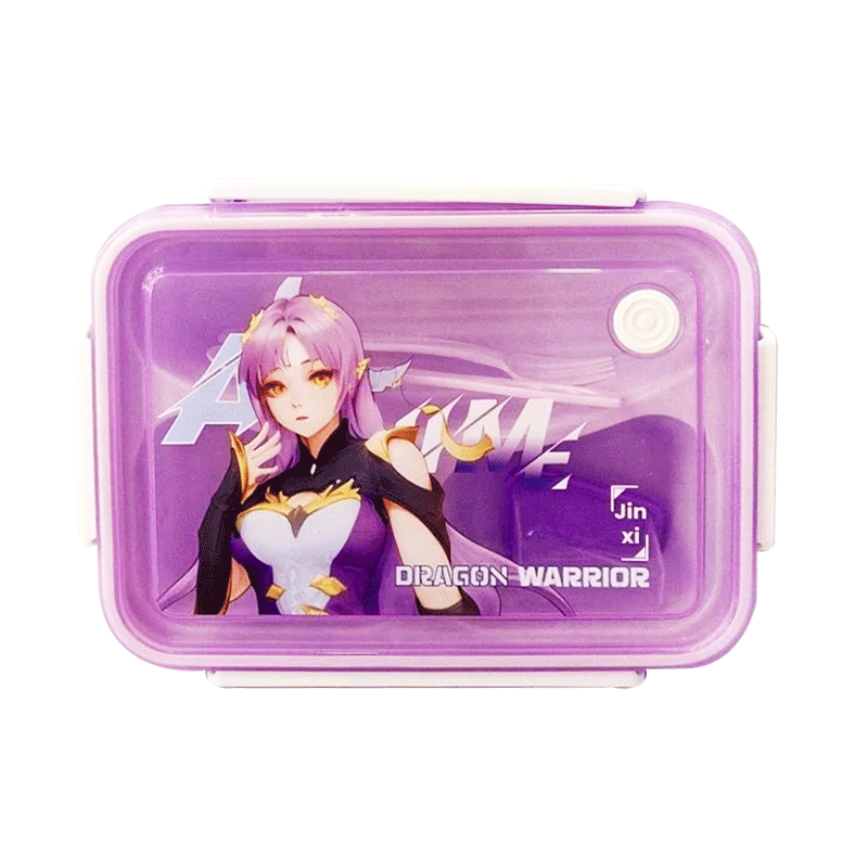 DRAGON WARRIOR GIRL PURPLE GS.S LUNCH BOX 103013