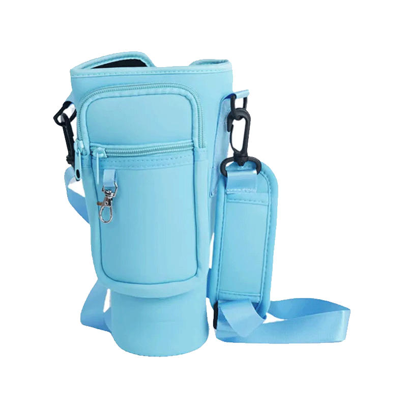 TUMBLER CARRIER BAG WITH PHONE POCKET BLUE GS.S 103212