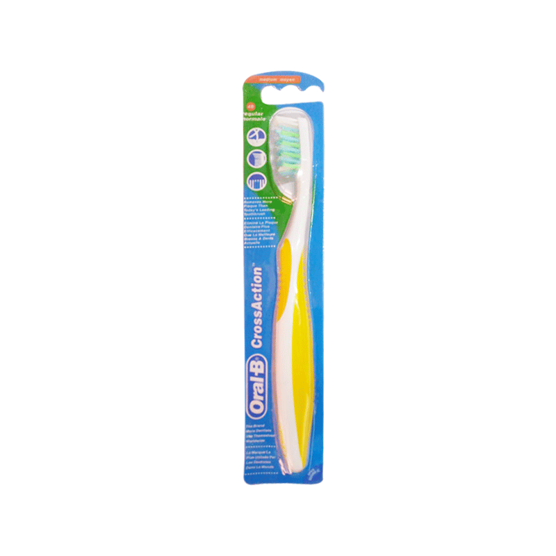 ORAL B TOOTH BRUSH CROSS ACTION MEDIUM 40