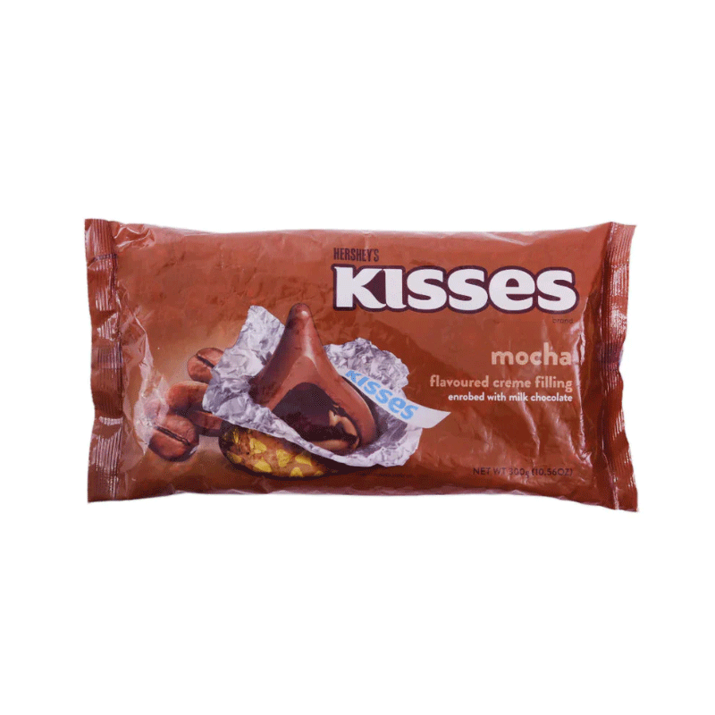 HERSHEYS KISSES MOCHA CHOCOLATE 315GM